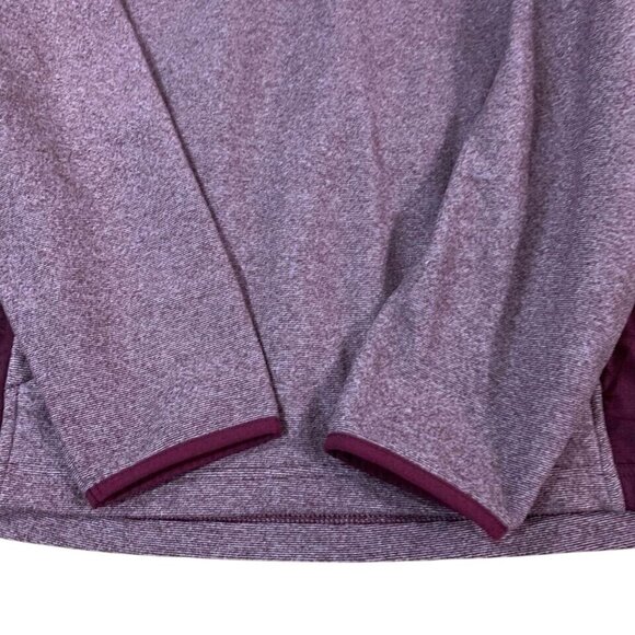 Under Armour Coldgear 1/4 Zip Pullover Men’s Size Medium Red Loose Fit Athletic - Picture 3 of 4